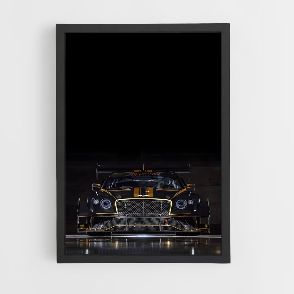 Poster Continental de puissance – affiche Bentley (vue 2)